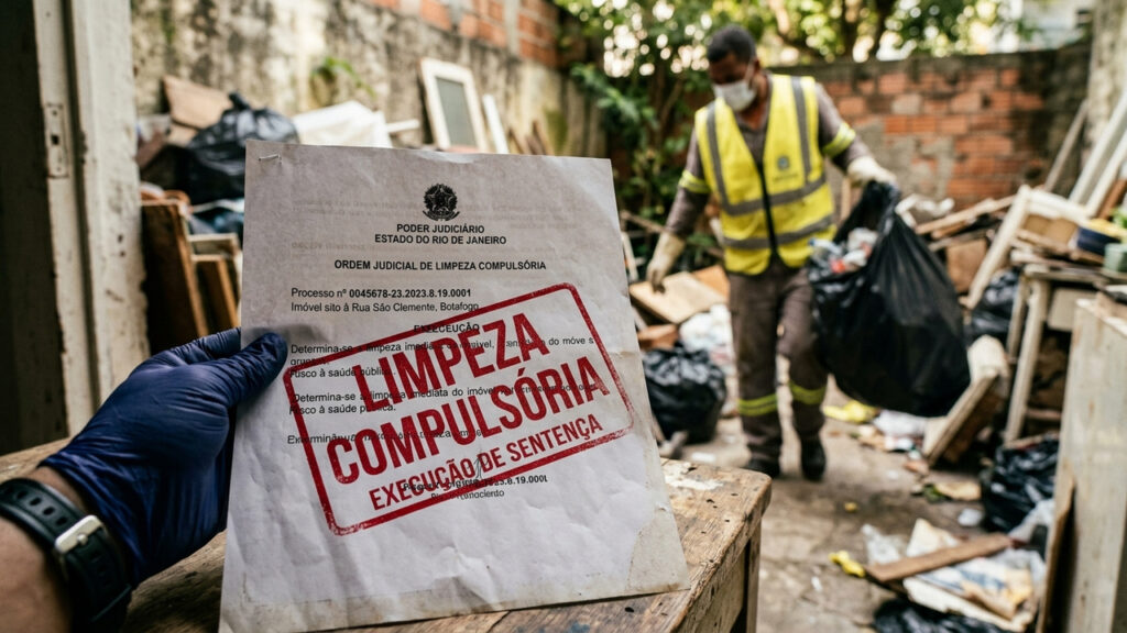Vizinho deixa lixo acumulado no quintal gerando ratos, prefeitura aplica multa de R$ 3 mil e Justiça autoriza a limpeza compulsória do terreno
