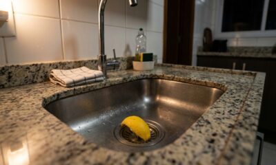 Colocar uma casca de limão no ralo da pia antes de dormir: para que serve e por que recomendam repetir toda semana