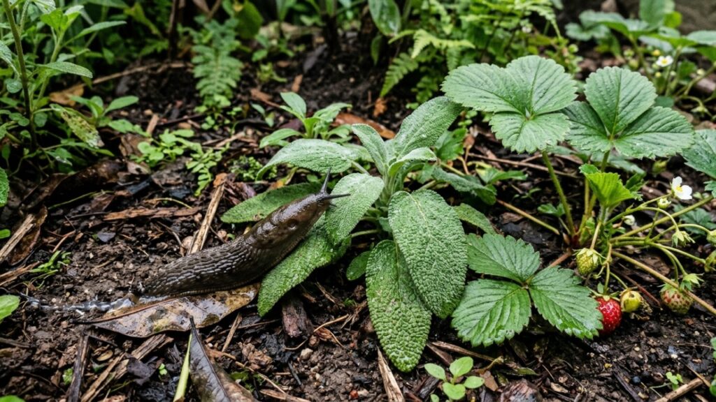 Nem veneno nem armadilha: esta planta aromática pode ajudar a afastar lesmas e proteger canteiros