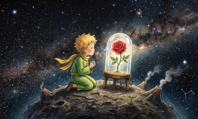 Frase de O Pequeno Príncipe sobre amor: "Foi o tempo que você dedicou à sua rosa que a tornou tão importante." Uma reflexão sobre o valor dos laços verdadeiros