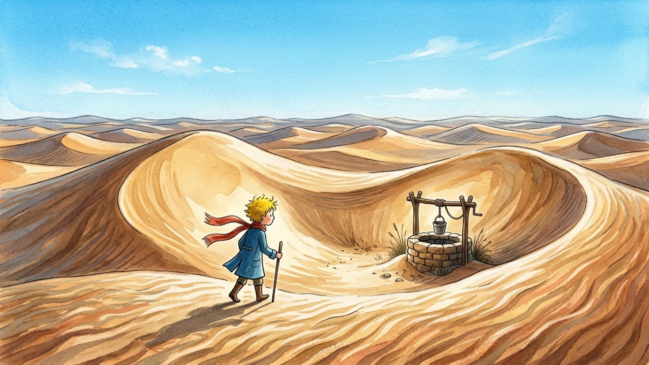Frase de 'O Pequeno Príncipe' sobre esperança: “O que torna belo o deserto é que ele esconde um poço em algum lugar.” Uma mensagem sobre encontrar sentido mesmo nos momentos mais áridos