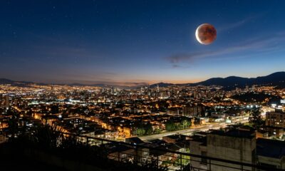 O eclipse lunar parcial de 27 e 28 de agosto terá 96,3% da Lua dentro da sombra da Terra no máximo