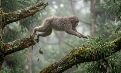 Provérbio japonês do dia, “Mesmo um macaco que passa a vida inteira saltando entre galhos pode errar a distância, perder o apoio e cair da árvore”; lições sobre experiência, humildade e por que especialistas também falham