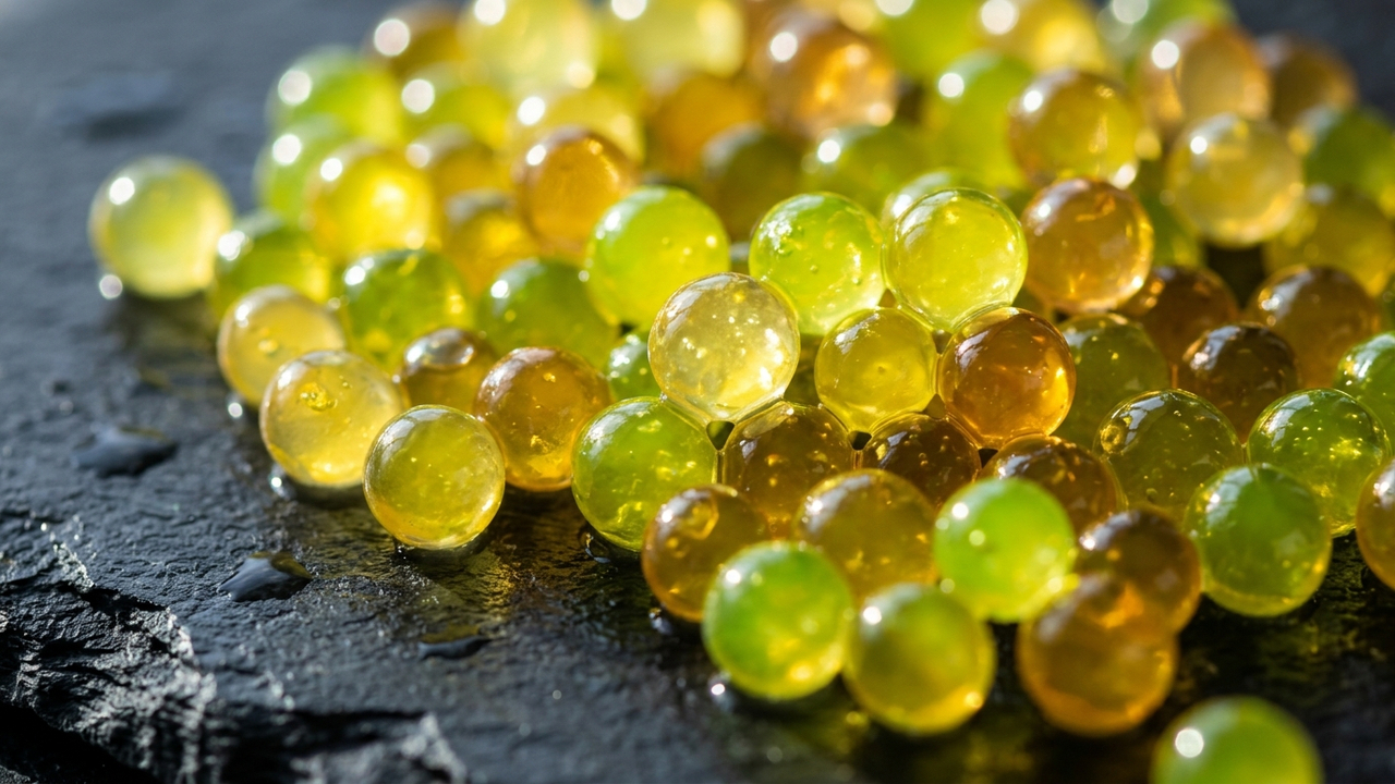 O limão de luxo: a fruta cítrica com formato de dedo que abriga pequenas pérolas brilhantes que estouram na boca com suco de limão azedinho
