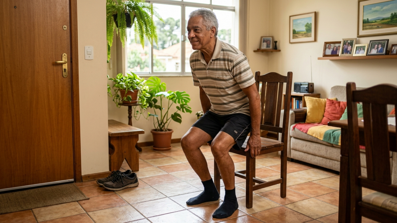 Depois dos 60 anos, caminhar pode não ser suficiente: 4 minutos de exercícios ajudam mais a preservar força e músculos