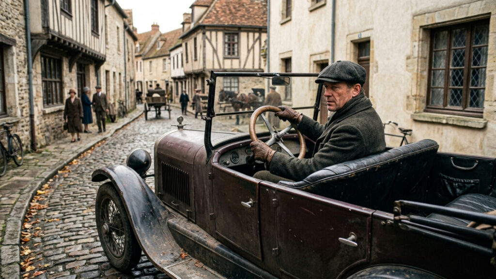 Este carro tem 100 anos e é um dos cinco que ainda existem no mundo, mas seu dono não o deixa parado na garagem