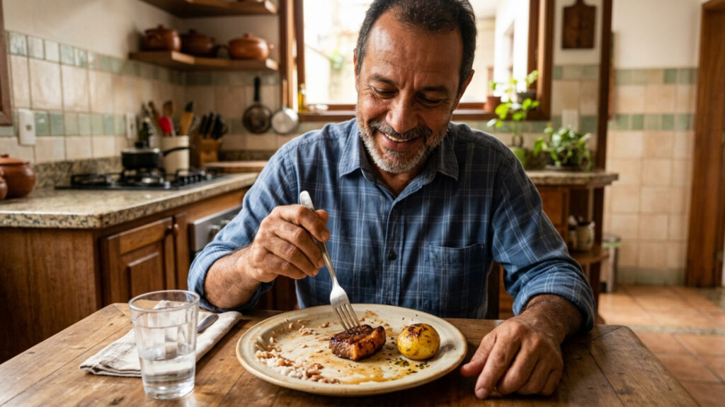 A psicologia explica que quem deixa para comer o alimento de que menos gosta primeiro pode não estar apenas organizando o prato, mas querendo terminar a refeição com uma recompensa