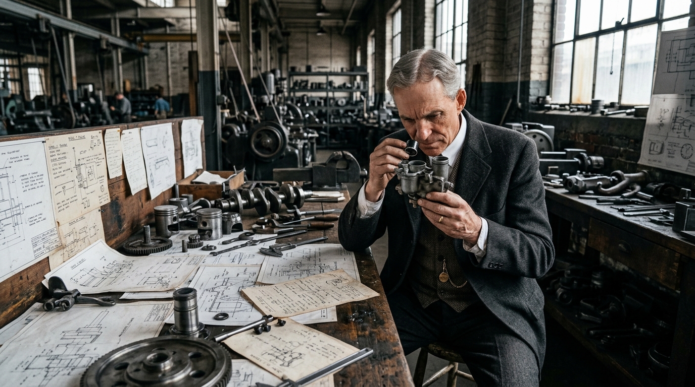 Henry Ford: "Se um trabalhador se considera um especialista, nós o demitimos. Ninguém se considera um especialista se realmente conhece o seu trabalho."