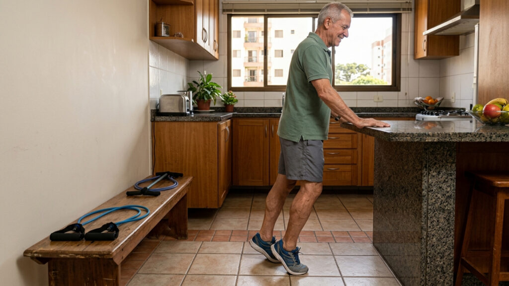 Depois dos 60 anos, caminhar pode não ser suficiente: 4 minutos de exercícios ajudam mais a preservar força e músculos