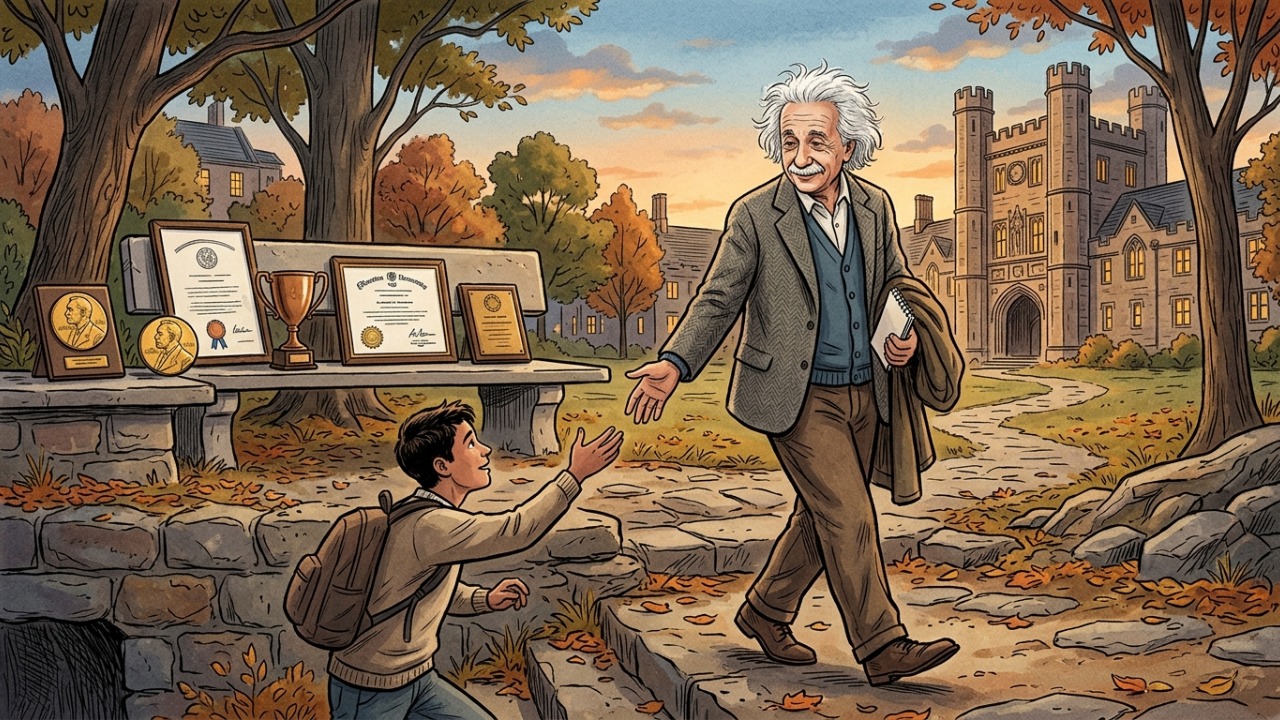 Albert Einstein, pai da física: “Não procure ser uma pessoa de sucesso, mas uma pessoa de valor.” Uma reflexão sobre aquilo que realmente importa na vida