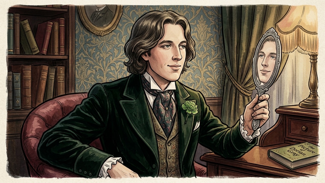Frase de Oscar Wilde sobre amor-próprio: “Amar a si mesmo é o começo de um romance que durará a vida inteira.” Uma reflexão sobre aprender a conviver consigo mesmo