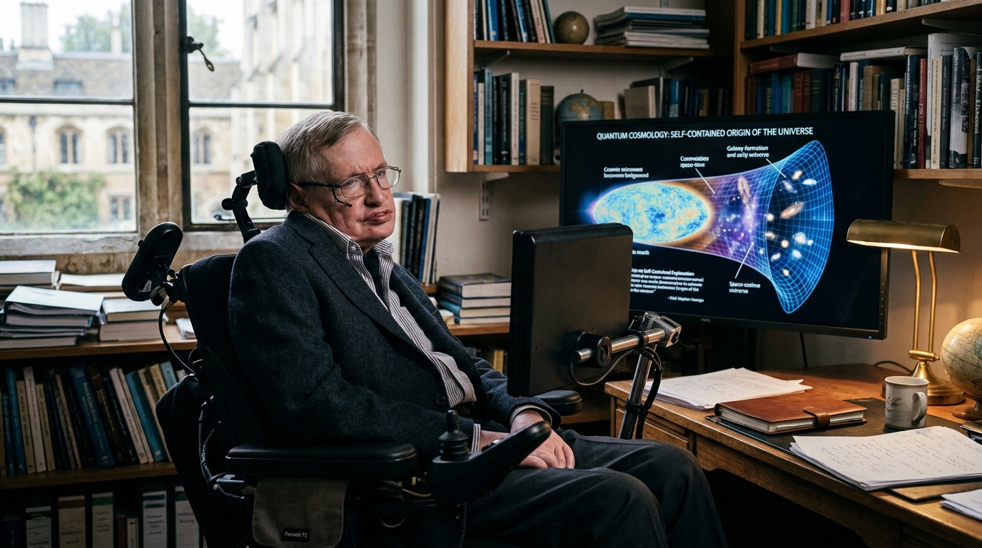 Stephen Hawking, cientista: "Não é necessário invocar Deus para acender o pavio e dar início ao Universo."