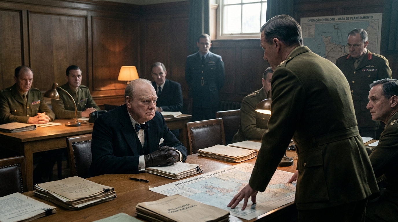 A reflexão de Churchill: "É preciso coragem para se levantar e falar; também é preciso coragem para se sentar e ouvir."