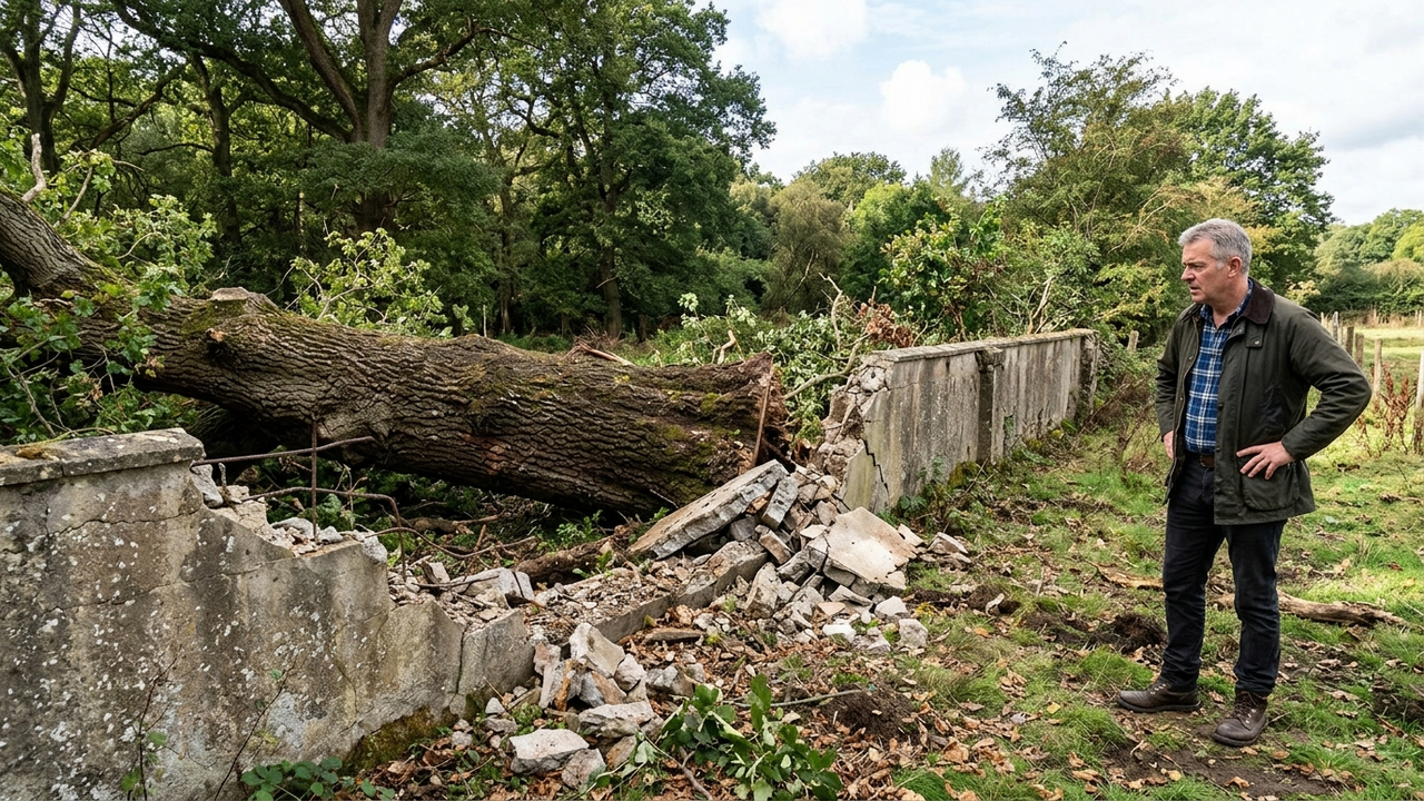 Dono de terreno corta árvore centenária que quebrava seu muro, prefeitura descobre a ação e aplica multa ambiental pesada de R$ 50 mil