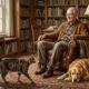 Frase de Robert A. Heinlein: "Mulheres e gatos farão o que bem entenderem, e homens e cachorros devem relaxar e se acostumar com a ideia." Uma lição bem-humorada sobre respeitar a natureza de cada um