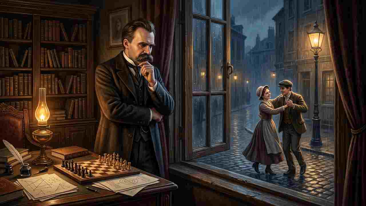 Frase do dia de Friedrich Nietzsche: “No amor há sempre um pouco de loucura, e na loucura há sempre um pouco de razão.” Uma lição sobre sentimentos, impulso e racionalidade