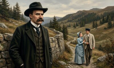 Frase de Friedrich Nietzsche sobre paixão: “O amor é o estado em que o homem vê as coisas como elas não são.” Uma reflexão sobre desejo, ilusão e percepção