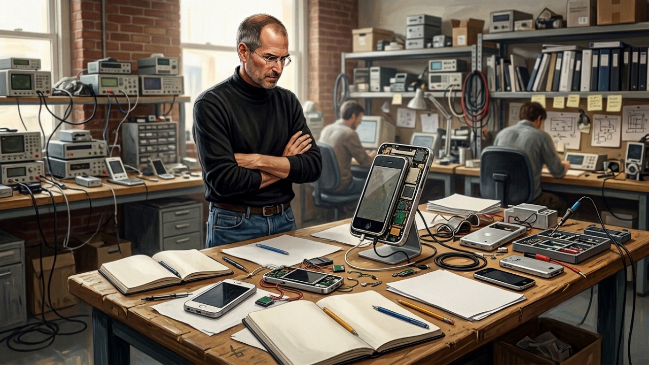 Steve Jobs sobre empreendedorismo: “Estou convencido de que metade do que separa empreendedores bem-sucedidos dos que não chegam lá é...” Uma reflexão sobre resistência e sucesso