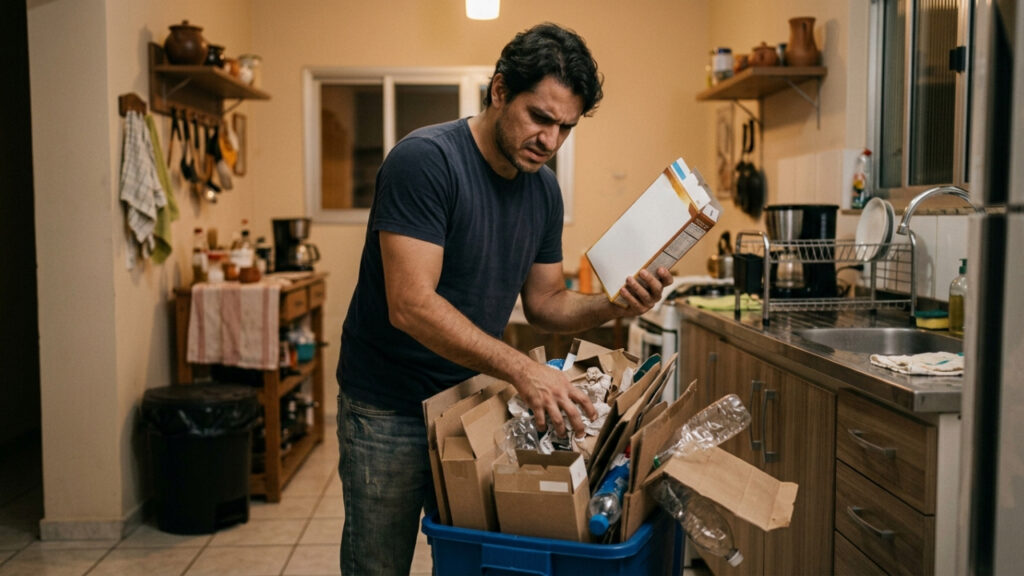 Psicólogos afirmam que quem dobra embalagens antes de jogar fora pode não buscar apenas organização, mas sentir satisfação em “encerrar” completamente o uso daquele objeto