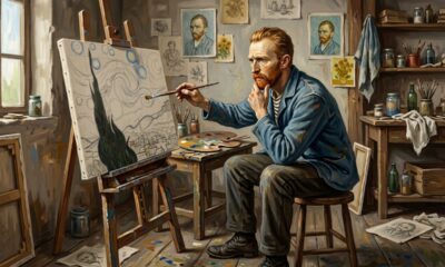 Frase de Vincent van Gogh sobre coragem: “Se ouvir uma voz dentro de você dizendo que não pode pintar, então pinte.” Uma lição sobre enfrentar a dúvida interna