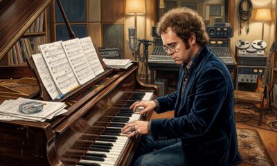 Citação de Elton John sobre trabalho: “Você pode trabalhar o quanto quiser, mas há momentos em que tudo se resume a um palpite.” Uma reflexão sobre intuição e destino
