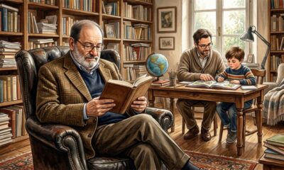 Sabedoria de Umberto Eco sobre pais: “Aquilo em que nos tornamos depende do que nossos pais nos ensinam quando não tentam ensinar.” Uma reflexão sobre as marcas invisíveis da infância