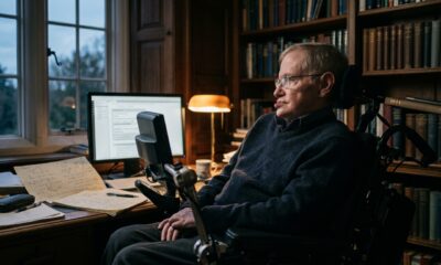 Stephen Hawking, cientista: "As pessoas quietas e silenciosas são as que têm as mentes mais fortes e eloquentes."