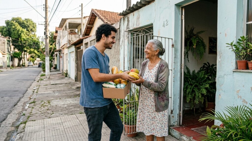 Provérbio indiano sobre generosidade: “A árvore não come seu fruto, nem o lago bebe sua água.” Uma lição sobre viver para beneficiar os outros