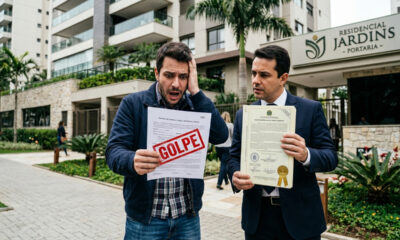 Homem paga R$ 150 mil à vista em casa de condomínio fechado, dois meses depois o verdadeiro dono aparece com a escritura e comprador descobre que caiu no golpe do contrato de gaveta
