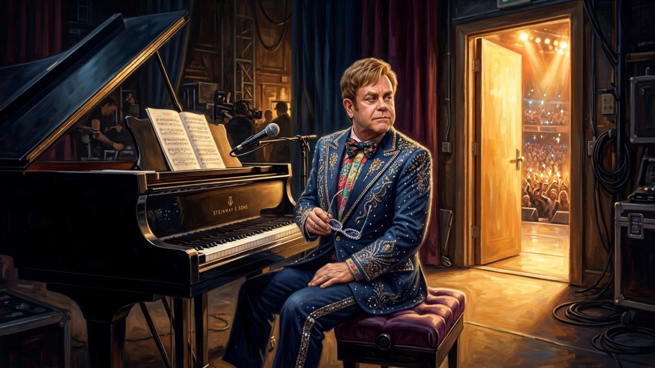 A reflexão de Elton John sobre sucesso: “Você pode trabalhar o quanto quiser, mas há momentos em que tudo se resume a um palpite.” Uma reflexão sobre confiar no momento certo