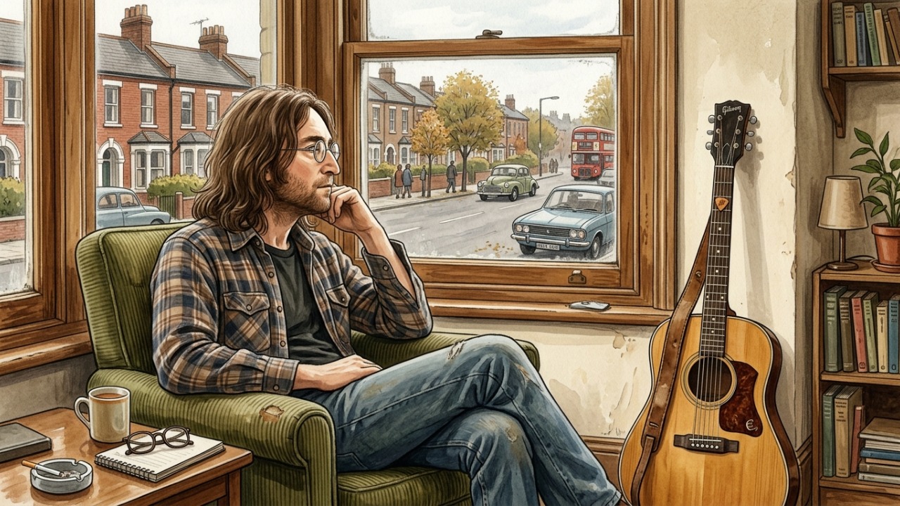 Frase de John Lennon sobre a vida: “A vida é aquilo que acontece enquanto você está ocupado fazendo outros planos.” Uma reflexão sobre presença e tempo