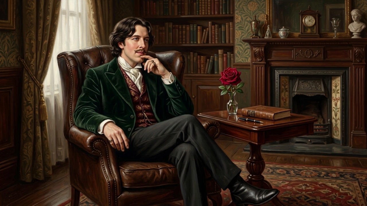 Oscar Wilde e sua visão sobre o amor: “Um homem pode viver feliz com qualquer mulher, desde que não a ame.” Uma reflexão irônica sobre paixão e felicidade