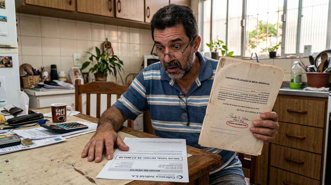 Fiador continua responsável mesmo após fim do contrato quando inquilino permanece no imóvel