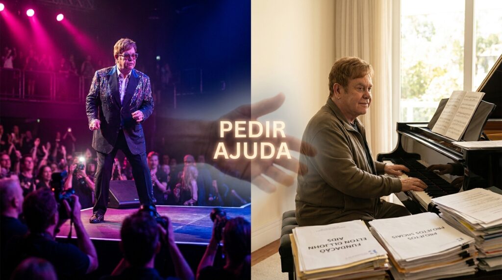 Citação do dia de Elton John: “As três palavras mais difíceis de dizer não são 'Eu te amo', são…” — Lições de vida de uma citação inspiradora do lendário cantor e compositor sobre vulnerabilidade, pedir ajuda, autoaceitação, resiliência, cura, coragem, relacionamentos e crescimento pessoal
