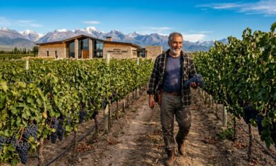 Aos 58 anos ele recomeçou do zero e encontrou um novo propósito no vinho