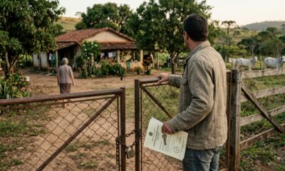Fazendeiro comprou um terreno em leilão por R$ 130 mil pensando ter feito um ótimo negócio, mas descobre que o antigo morador se recusa a sair e a desocupação se torna uma batalha na justiça que dura anos