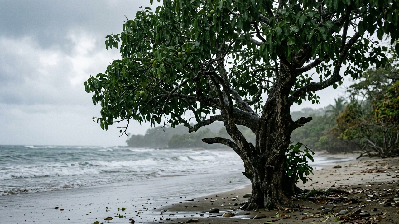 A árvore mais perigosa do mundo: apenas buscar abrigo embaixo das folhas dela durante a chuva pode causar queimaduras de terceiro grau na sua pele