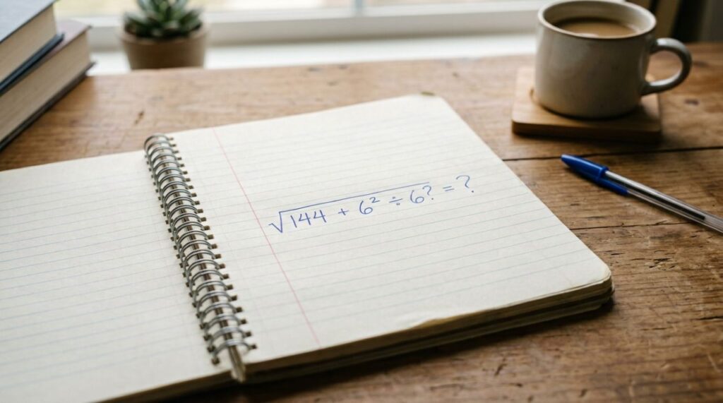 Pouca gente acerta de primeira: quanto vale √144 + 6² ÷ 6?