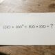A conta 100 + 100² ÷ 100 × 100 parece coisa de escola, mas exige atenção para não errar