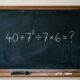 Só os mais atentos percebem a pegadinha escondida em 40 + 7² ÷ 7 × 6