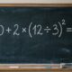 Desafio matemático: você consegue resolver 10 + 2 × (12 ÷ 3)² sem calculadora?
