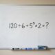 Se você acertar 120 ÷ 6 + 5³ × 2, ainda domina as regras da escola