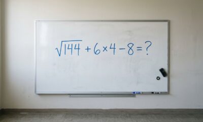 Você tem 30 segundos para resolver sem calculadora: √144 + 6 × 4 − 8