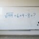 Você tem 30 segundos para resolver sem calculadora: √144 + 6 × 4 − 8
