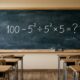 Se você resolver 100 − 5² ÷ 5² × 5 de primeira, sua atenção aos detalhes está acima da média