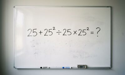 A conta 25 + 25² ÷ 25 × 25² parece coisa de escola, mas exige atenção para não errar