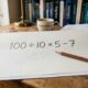 Resolva 100 ÷ 10 × 5 - 7 sem calculadora e veja se você cai no erro mais comum dessa conta