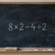 Só quem observa com calma consegue perceber onde a conta se perdeu: 8 × 2 − 4 ÷ 2 = 6