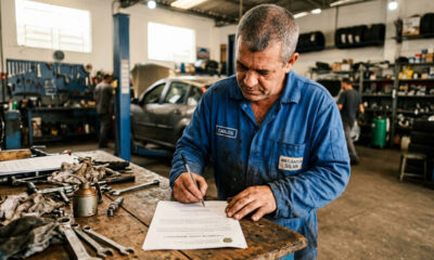 Homem abandona carro em oficina e some por 6 anos sem pagar o conserto: mecânico aciona a Justiça e ganha a posse total do veículo por abandono