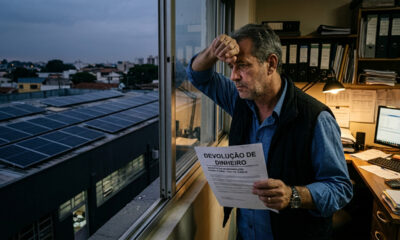 Comerciante instala energia solar de R$ 90 mil, equipamento queima no primeiro mês por falha de fábrica e Justiça manda devolver o dinheiro